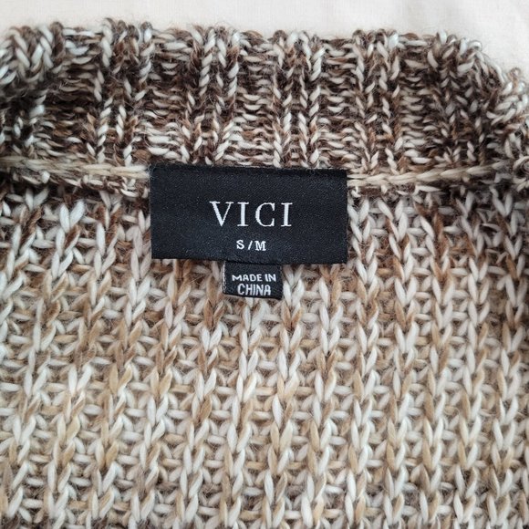 Vici Collection Java Pocketed Knit Cardigan Size S/M - Picture 5 of 6